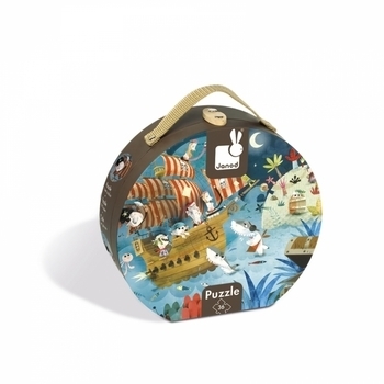 Пазлы Janod Охота за сокровищами, 36 элементов (J02922) - Pampik