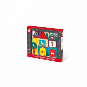 Розвиваюча іграшка Janod Хто за дверима? (J08183) - Pampik - 4