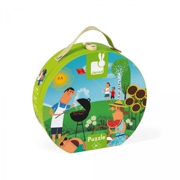 Пазлы Janod 4 сезона, 36 элементов (J02728) - Pampik