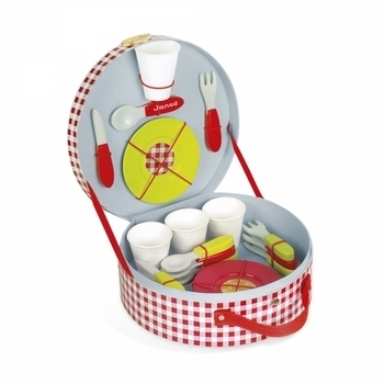 Ігровий набір Janod Чемодан для пікніка (J06524) - Pampik