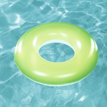Неоновый надувной круг Bestway, зеленый (36024) - Pampik - 2