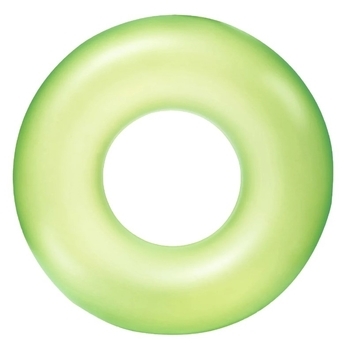 Неоновый надувной круг Bestway, зеленый (36024) - Pampik