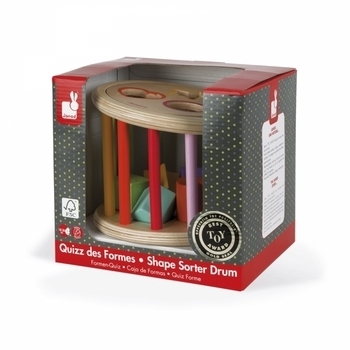 Сортер Janod Барабан с формами (J05336) - Pampik - 4