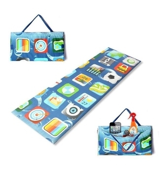 Килимок-сумка Senat Relax Матриця, на липучці, 185х61 см (1024-mat) - Pampik