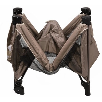 Манеж з колесами Nattou Макс, Ноа і Том, коричневий (10679) - Pampik - 3