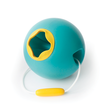 Сферичне відро Quut Ballo, блакитний з жовтим (170105) - Pampik