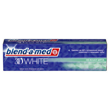 Зубна паста Blend-a-med 3D White Ніжна м'ята, 100 мл - Pampik - 2