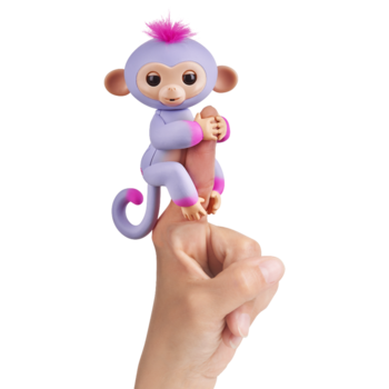 

Интерактивная игрушка Fingerlings Обезьянка Синди, фиолетовый с розовым (W37204/3721)