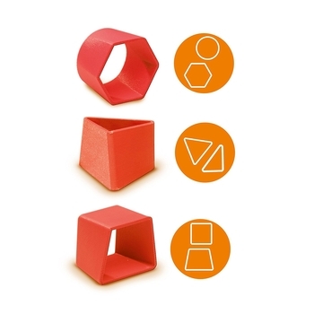 Пальчикові фарби Ses Creative My first Мої перші фігурки, 3 кольори (14414S) - Pampik - 4