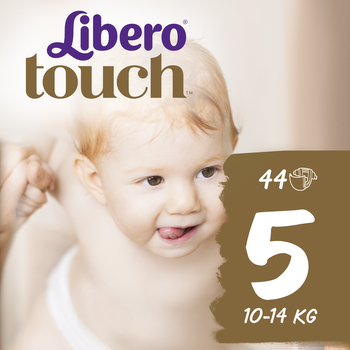 

Подгузники Libero Touch 5 (10-14 кг), 44 шт.