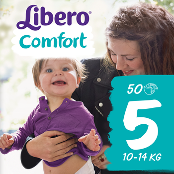 

Подгузники Libero Comfort 5 (10-14 кг), 50 шт