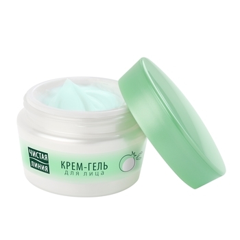 Крем-гель для обличчя Чиста лінія Ідеальна шкіра, для нормальної та комбінованої шкіри, 45 мл - Pampik - 2