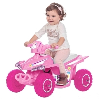 Квадроцикл Loko Toys Flowers, рожевий (CT-726-G) - Pampik - 2