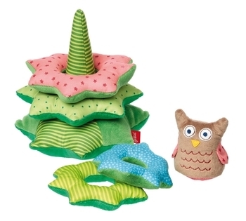 Пірамідка Sigikid Сова, 25 см (41508SK) - Pampik - 2