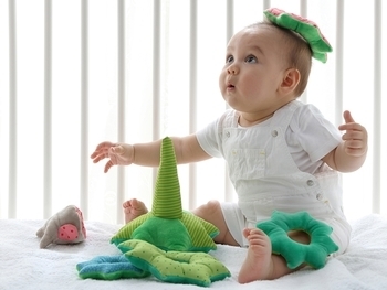 Пірамідка Sigikid Сова, 25 см (41508SK) - Pampik - 4