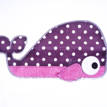 Комплект Mimi Book Кіт, р.80, білий з фіолетовим (К566/К582) - Pampik - 3