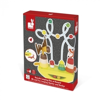 Балансуюча гра Janod Лось і лисиця (J08197) - Pampik - 5