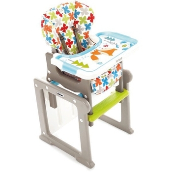 Стільчик для годування Jane Activa Evo, білий з малюнком (6235/T02) - Pampik - 2