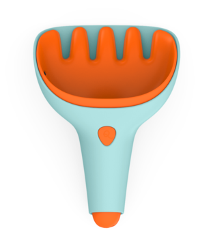 Набор для песочницы Quut Raki, оранжевый с голубым (170723) - Pampik