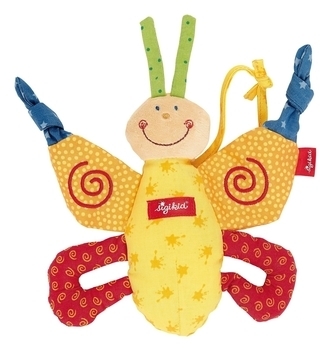 Мягкая игрушка Sigikid Бабочка, 17 см (49289SK) - Pampik