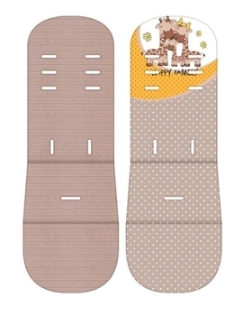 Коляска-трансформер 2 в 1 Lorelli (Bertoni) S-500 SET, з автокріслом Happy Family, бежевий (20323) - Pampik - 3