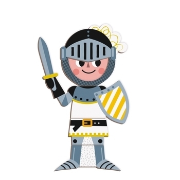 Магнітна книга Janod Наряди для хлопчика (J02719) - Pampik - 4