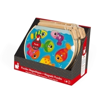 Пазл-вкладыш Janod Рыбалка (J07088) - Pampik