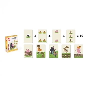 Настільна гра Janod Мемо Топ 10 (J02760) - Pampik - 5