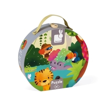 Пазл-панорама Janod Джунглі, 36 шт. (J02729) - Pampik