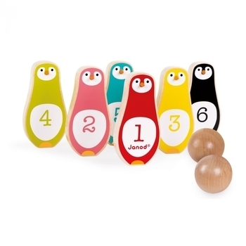 Игра Janod Пингвины с кеглями (J08131) - Pampik - 2