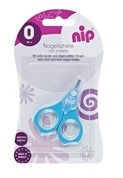 Ножиці дитячі з чохлом Nip, блакитний (37076) - Pampik - 2