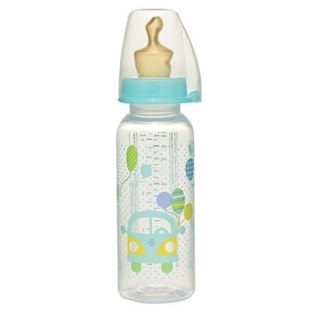 Пляшка для годування Nip PP, 250 мл, світло-блакитний (35005) - Pampik