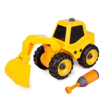 Трактор Kaile Toys с экскаваторной установкой (KL702-1) - Pampik