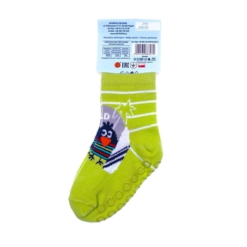 Шкарпетки YO! Пальма, р.17-18, салатовий (SK-06) - Pampik - 2