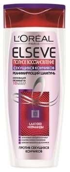 Шампунь L'Oréal Paris Elseve Повне Відновлення для волосся, що січеться, 400 мл - Pampik
