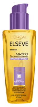 Масло для волос L’Oréal Paris Elseve Роскошь 6 масел для поврежденных волос, 100 мл - Pampik