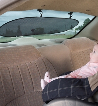 Сонцезахисна шторка для авто Diono, на заднє скло (40281-EU-01) - Pampik - 2