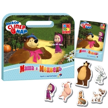 

Магнитный театр Vladi Toys Маша и Медведь, рус. язык (VT3105-15