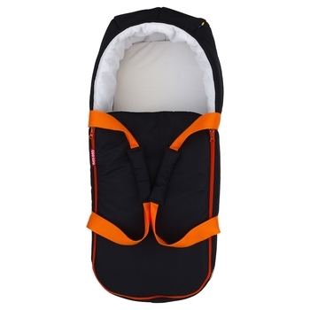 Сумка-переноска Coo Coo, 35х72 см, темно-синій з помаранчевим (Coo1) - Pampik - 3