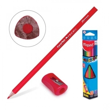 Олівці кольорові Maped Color peps Classic, з точила, 12 шт. (MP.183213) - Pampik - 2