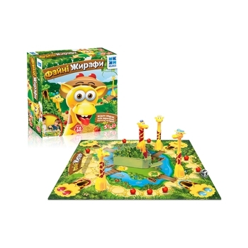 Настільна гра YaGo Чудові жирафи, укр. мова (678710) - Pampik - 2