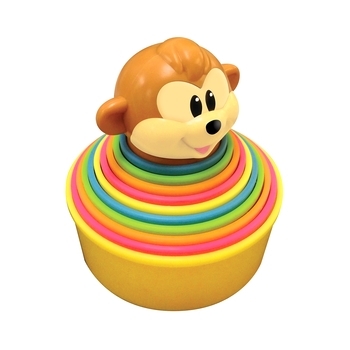 Ігровий набір Kiddieland Мартишкіна пірамідка (057646) - Pampik - 2