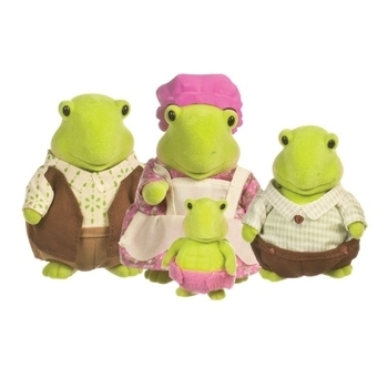 Набір фігурок Lil Woodzeez Сім'я Черепашок (6005M) - Pampik