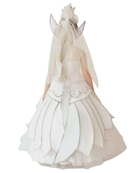 Карнавальний костюм Purpurino Принцеса-Лебідь, поліестер, р.30, білий (631/30) - Pampik - 4