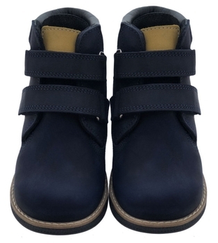 Ботинки Minimen 85ORTOBLUE, кожа, р.18, синий (664302411) - Pampik - 4