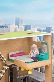 Набір для ляльок Lori Меблі для спальні (LO37013Z) - Pampik - 2