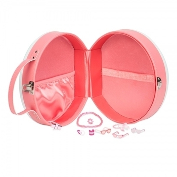 Кейс для ляльок Lori Deluxe, з аксесуарами, кораловий (LO37008) - Pampik - 2