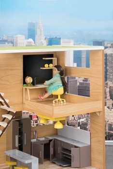 Набір для ляльок Lori Меблі для домашнього робочого столу (LO37006Z) - Pampik - 2