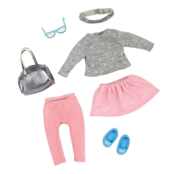 Набір одягу для ляльок Lori Модне безумство (LO30012Z) - Pampik