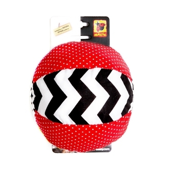 М'ячик-брязкальце Масік Black & White (МС 080501-01) - Pampik - 3